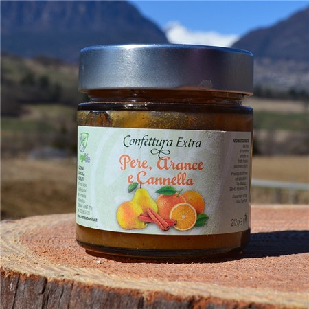 Composta di Pere Arance e Cannella 230 g