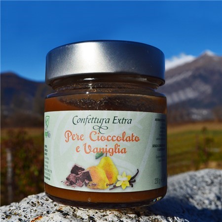 Composta di Pere, Cioccolato e Vaniglia 230 g